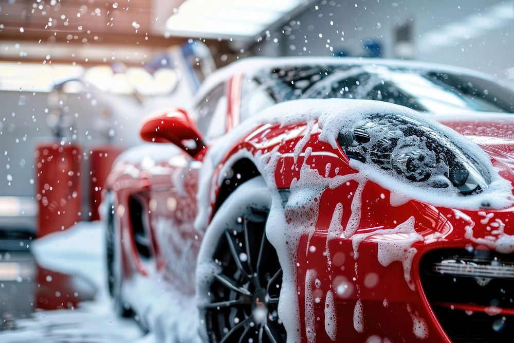 car wash transportation automobile vehicle.